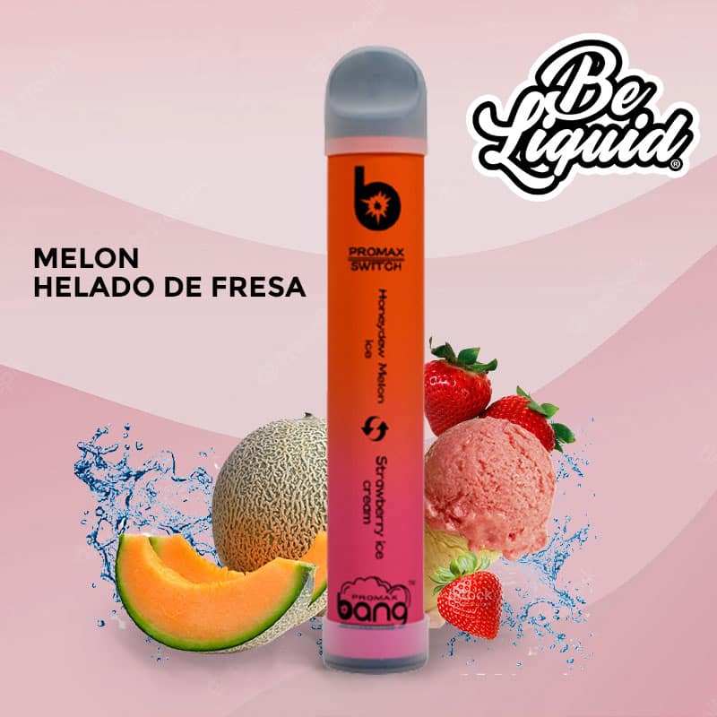 Bang Desechable Mel N Strawberry Ice Cream Beliquid